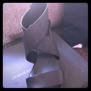 Black French Connection Sandals